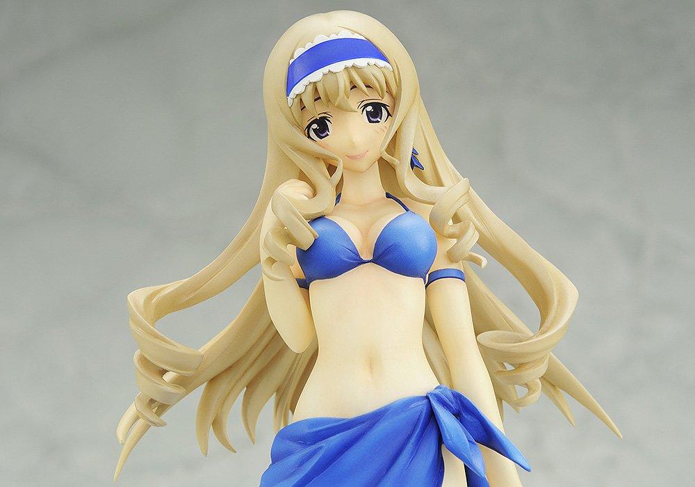 IS Cecilia Alcott Swimsuit Scale PVC Painted Finished [Infinite Stratos] Ver. (1/8 Product)