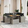 VidaXL Garden Lounge Set with Cushions 5 Pcs, Patio Sofas, Patio Furniture Set, Outdoor Furniture, Grey 3272621
