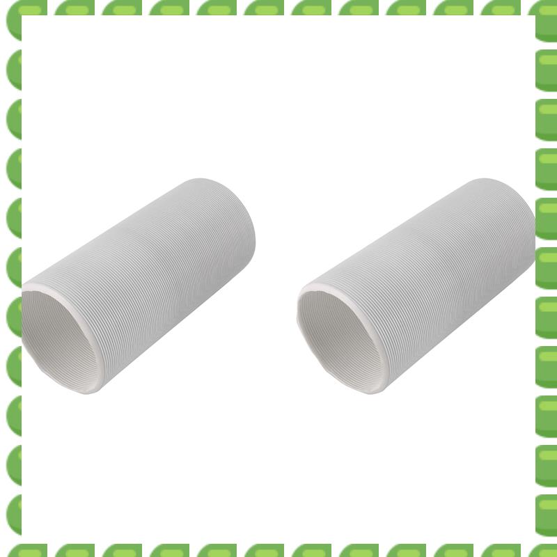 

A04V 2X Exhaust Hose For Portable Air Conditioner,5.9 Inch Diameter Counterclockwise Thread,For 5.9 Inch AC Vent Hose білий