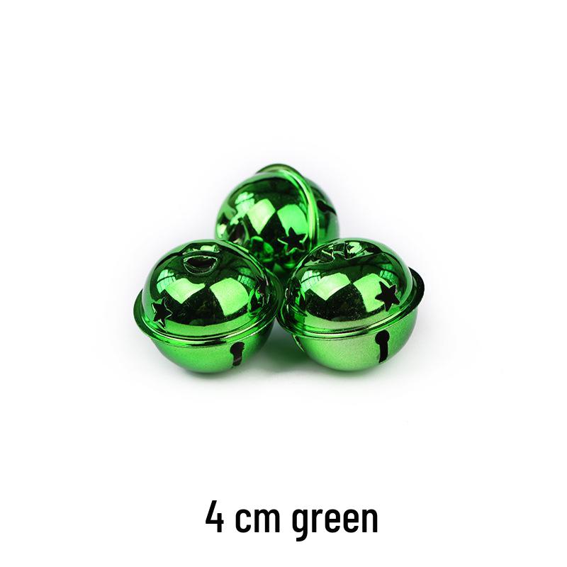 Multi-Colored Vacuum-Plated Festival Bells for Christmas and New Year Decor