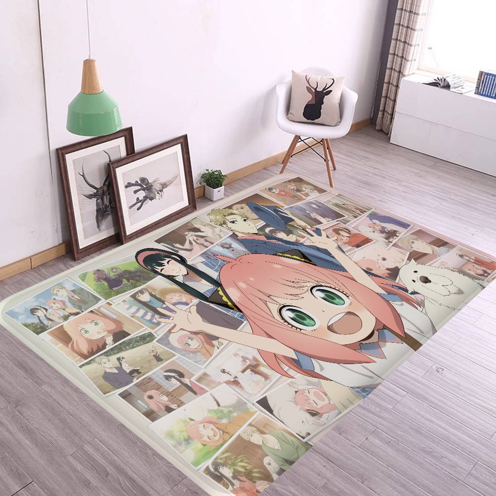 Anime Spy X Family Entrance Door Mat Nordic Style Home Doormat Bathroom-Toilet Mats Bedroom Hotel Decor Mat