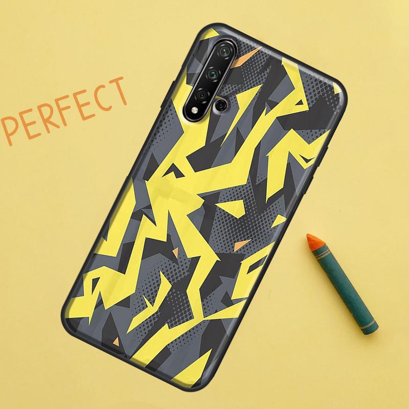 Polka Dots Lines Abstract Art For Huawei Nova 12s 11i 7i 8i 12i Y73 Y70 Y90 Y60 Y72 Y61 Y91 9 10 SE P40 Lite P30 Pro Case