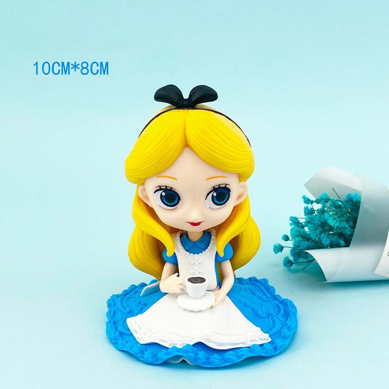Princess Ariel Rapunzel Cinderella Mermaid Anna Elsa Belle Sofia Snow White Mulan The Little Mermaid Figure Toys Kid Gift