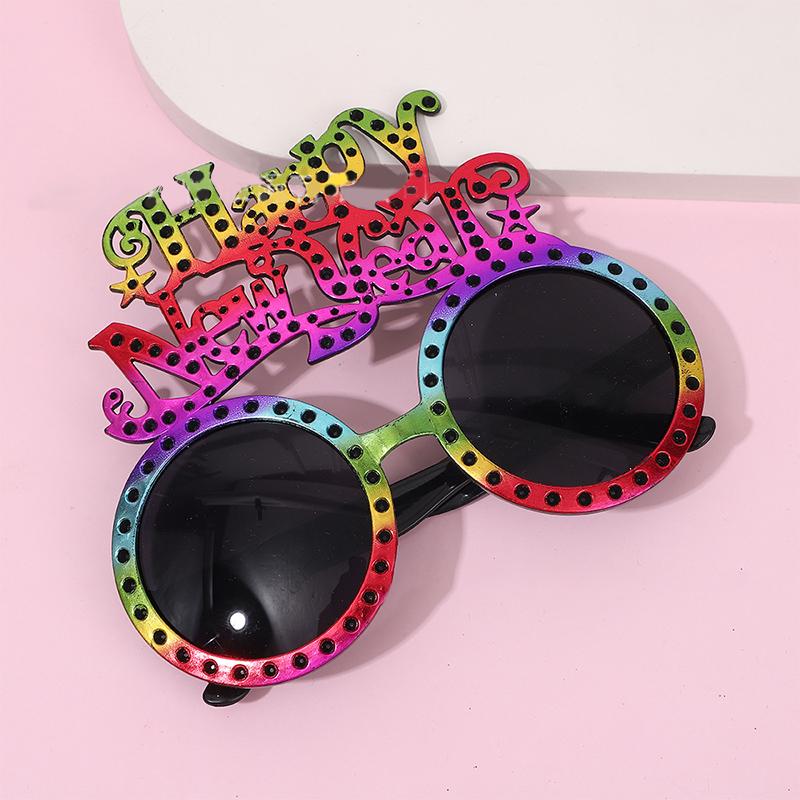 2026 Happy Year Glasses Funny Eyeglasses Photo Props Decoration Party Supplies Year Atmosphere Decoration Glasses