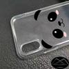 Luxury Soft Silicone Phone Case Cute Panda Bear China for Apple iPhone 11 Pro XS Max X XR 6 6S 7 8 Plus 5 5S SE Fashion Cover