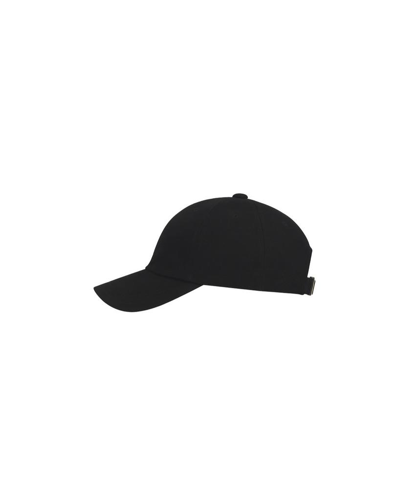BMUETTE Logo Embroidered Ball Cap Black