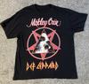 Large 2022 Stadium Tour Black Tshirt Motley Crew Def Leppard Poison Joan Jett