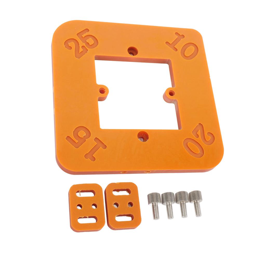 Round Corner Radius Template Woodworking Router Table Jig Wooden Board Arc Cutting R10 R15 R20 R25