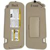 Pare-soleil de voiture avec miroir et pare-soleil gris clair beige pour Nissan Murano 2009 2010 2011 2012 2013 2014 Conducteur côté gauche