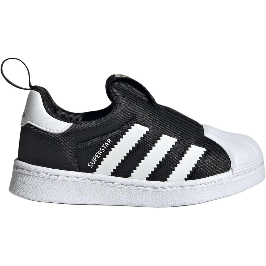 Adidas Originals Superstar 360 Classic Versatile Low-Top Walking Shoes Baby Shoes Black KI8790