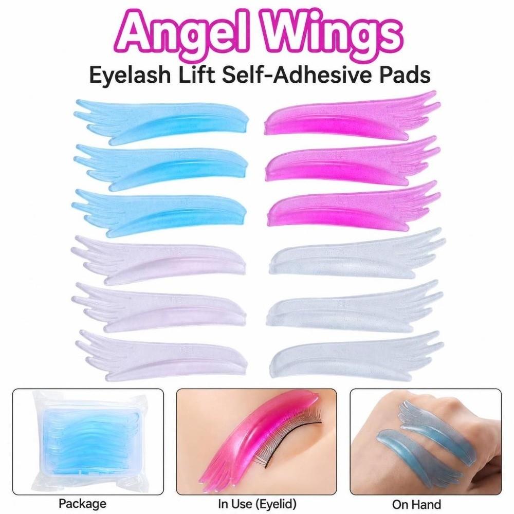 5 Paar Ultradünne Wing Perm Wimpernpads Wiederverwendbare Wimpernwelle Werkzeuge Für Lash Lift