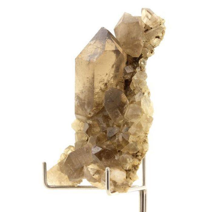 Pierres et Minéraux. Quartz Fumé. 292.5 ct. Massif du Mont-Blanc (Aiguille de l'Éboulement), France.