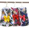 Hawaiian Style Bow Dog Skirt for Small Medium Dogs Soft Breathable Clothes Pet Cat Vest Chihuahua Yorkies Outfit Pet Supplies