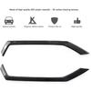 Carbon Fiber Door Line-Shaped Kick Panels Cover Trim Accessories For 2009-2018 Dodge RAM 1500/2010-2022 RAM 2500 3500(Rear Door)