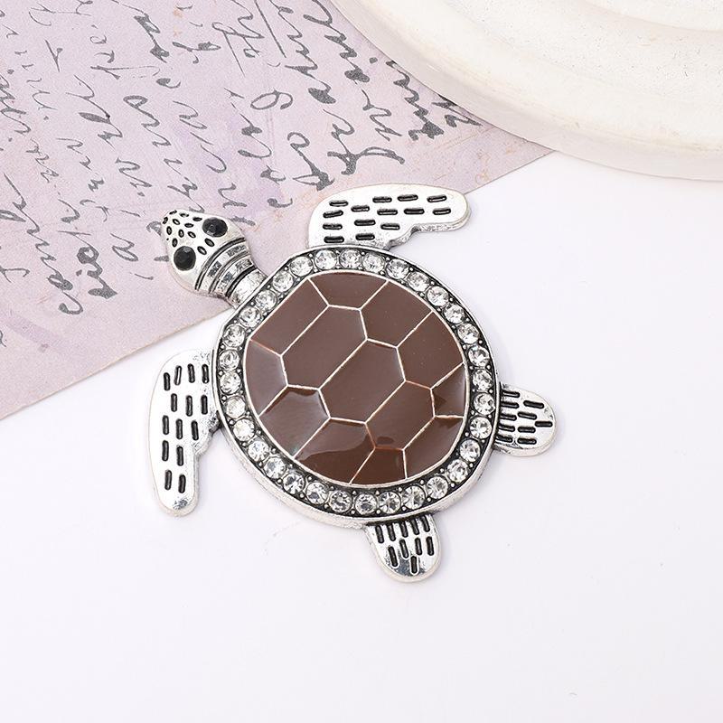 Yilian Creative Turtle Diamond Alloy DIY Jewelry Phone Accessories