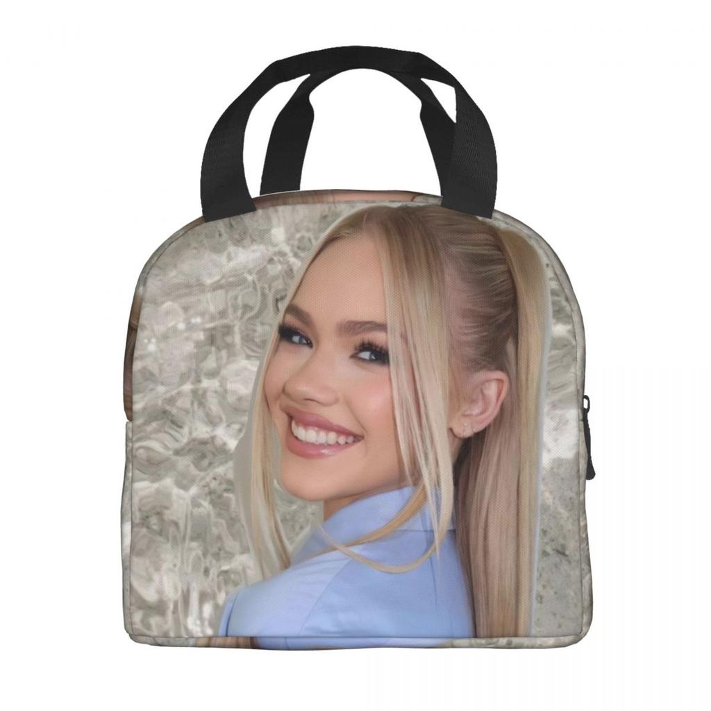 Freya Skye Singer Tour 2026 Thermal Insulated Lunch Bag for Travel Portable Food Container Bags Cooler Thermal Lunch Boxes