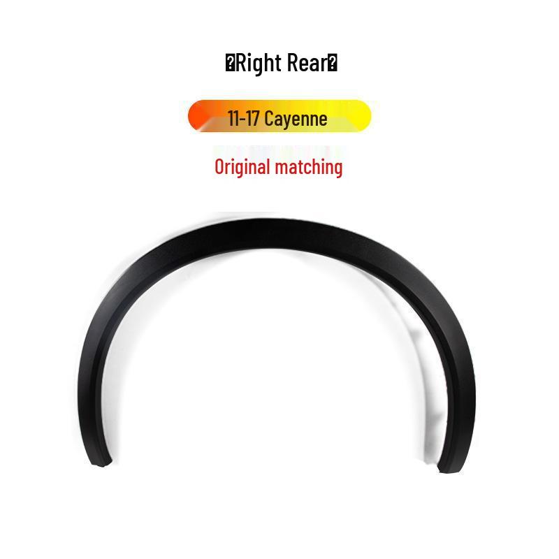 Compatible with 11-17 Porsche Cayenne: Front/Rear Left/Right Wheel Arch Fender Guard
