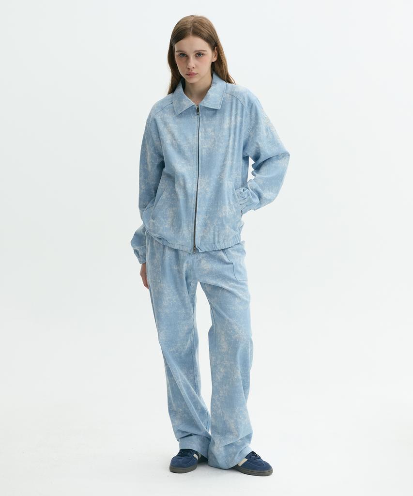 Keuleogsi Frost Washed Semi-Wide Pants