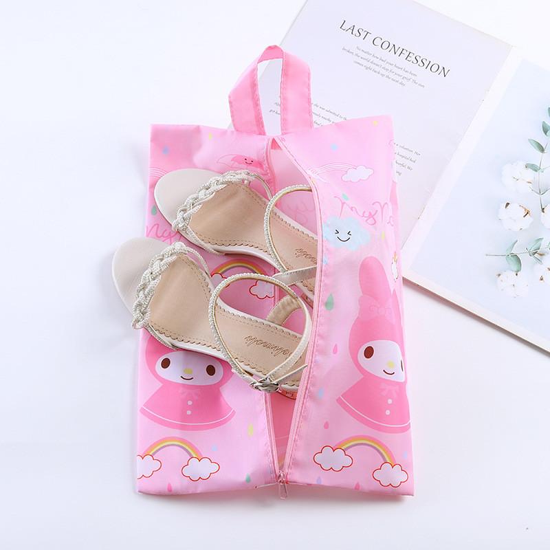 Raincoat Cartoon Pochacco Doll Storage Bag For Travel And Use Home