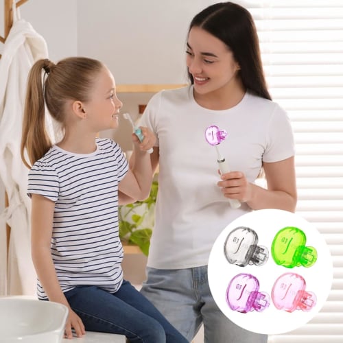 Gevrkjenp Toothbrush Protective Covers, Toothbrush Cover Caps, Toothbrush Covers, Toothbrush Cover Cap Case - Toothpaste Clip Cover Cap Case - Portabl