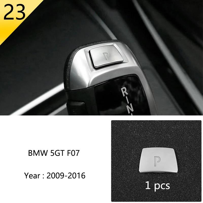 

Interior Door Speakers Transmission Panel Reading Lampshade For BMW 5 Series GT F07 Decorative Stickers Accessories Type 23 LHD