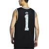 Nike SS23 Basketball Series DNA CHBL Letter Logo V-Neck Quick-Dry Sleeveless Vest Men Tops Black HF6136-010