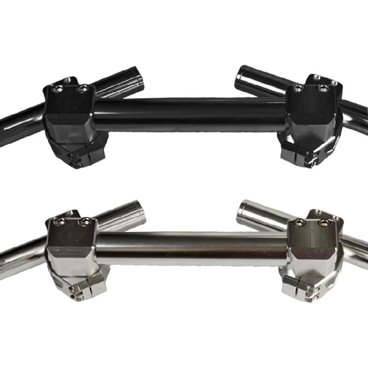 Universal Aluminum Detachable Motorcycle Handlebar Suitable for Personalizing Riding Position & Comfort Better Handling