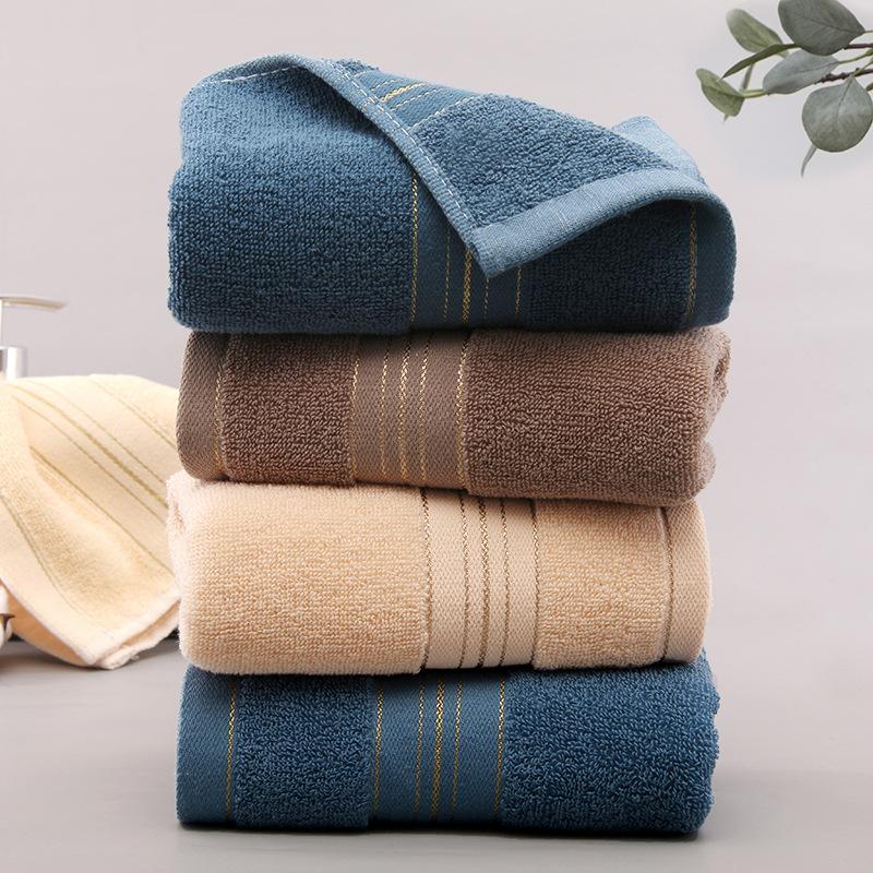 Ultra-Soft 2pcs Towel Set - Quick-Dry, Super Absorbent Hand & Face Towels for Home, Gym, and Bathroom Essentials