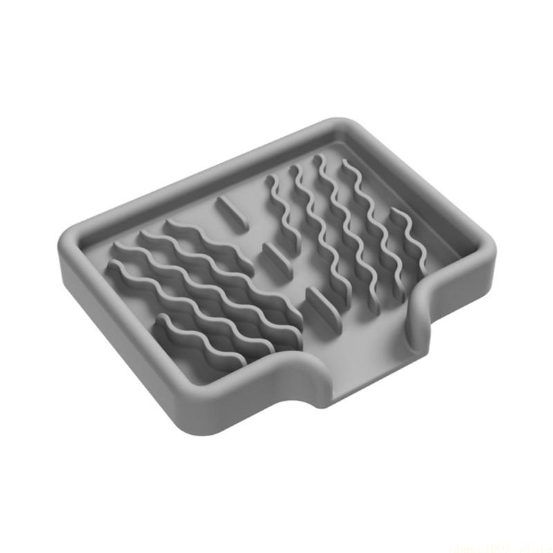 QX2E Soap Tray For Bathroom And Kitchen Sink Case Soap Holder Bathroom Accessories