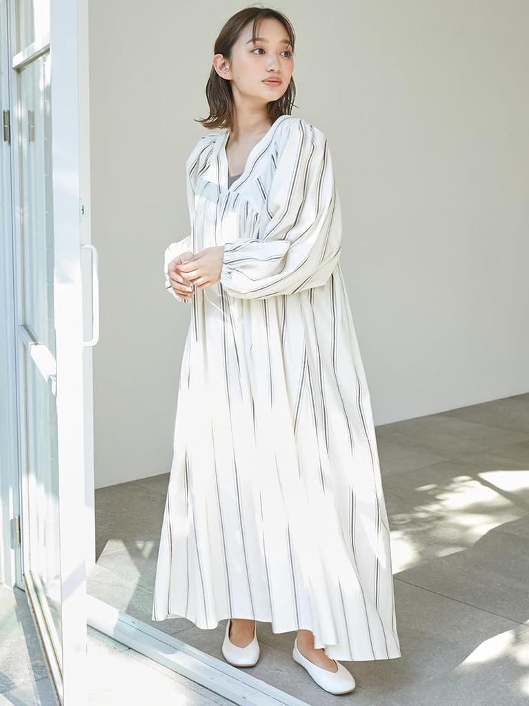 Gelato Pique Dress PWFO252346STRIPEF Gauze-Like