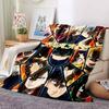 Custom 1pc Adventure Demon World Blanket, Soft And Comfortable Blanket, Casual Warm, Camping Travel Blanket, Birthday Gift Q912114