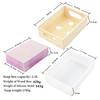 2.5/5L Square Rectangle Soap Making Mold Wooden Box Silicone Liner DIY 8KG Soap Mold With Wooden Box 8000ml Wood Soap Mould