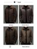 Double-sided Men's Shearling Coat - Winter Casual Single-Breasted Fleece Jacket for Middle-aged and Young Men
