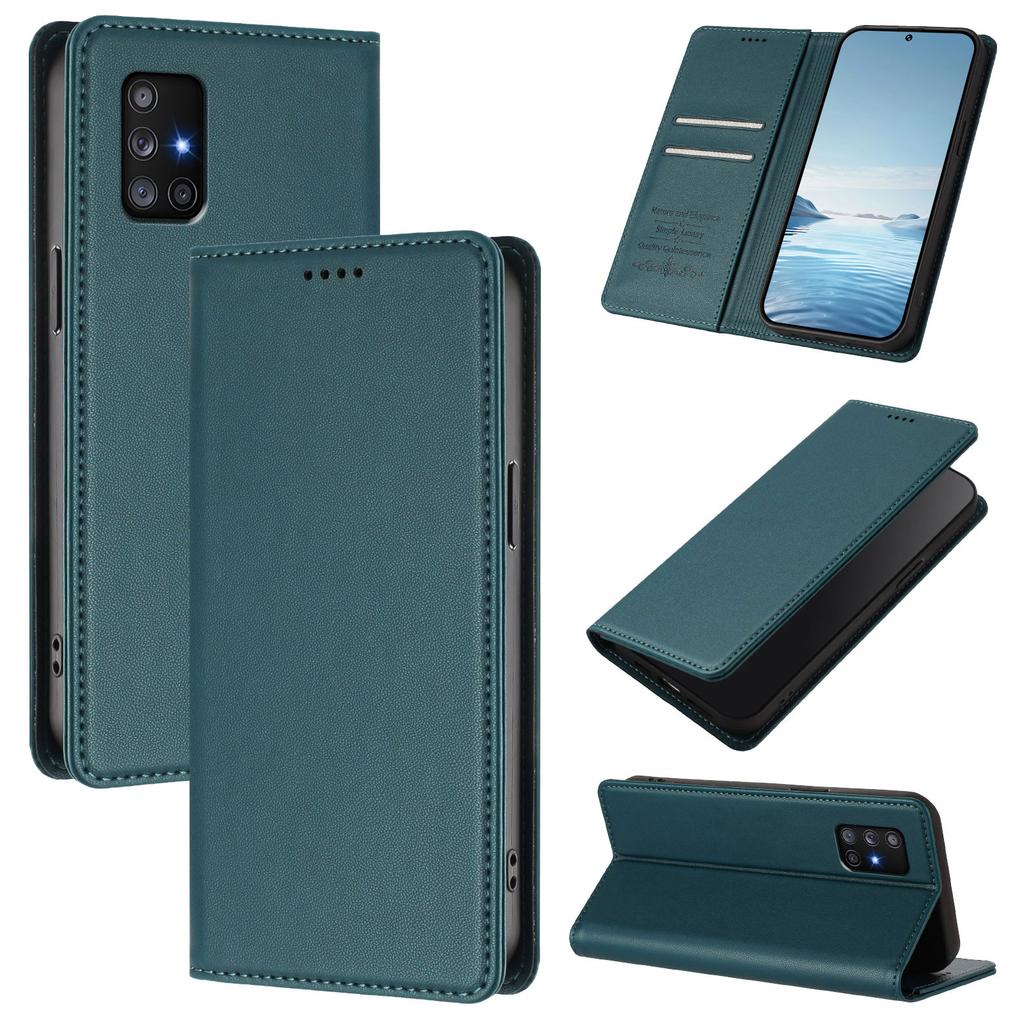 Funda de Cuero tipo Cartera Magnética de Lujo con Tapa para Samsung Galaxy A91 A71 A51 A41 A31 A21s A21 A11 A01 A70s A70 A20s A20e A10e