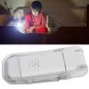 3 Brightness Levels LED Bookmark Light Warm White Light Portable USB Rechargeable Book Light Foldable Retractable Book Light