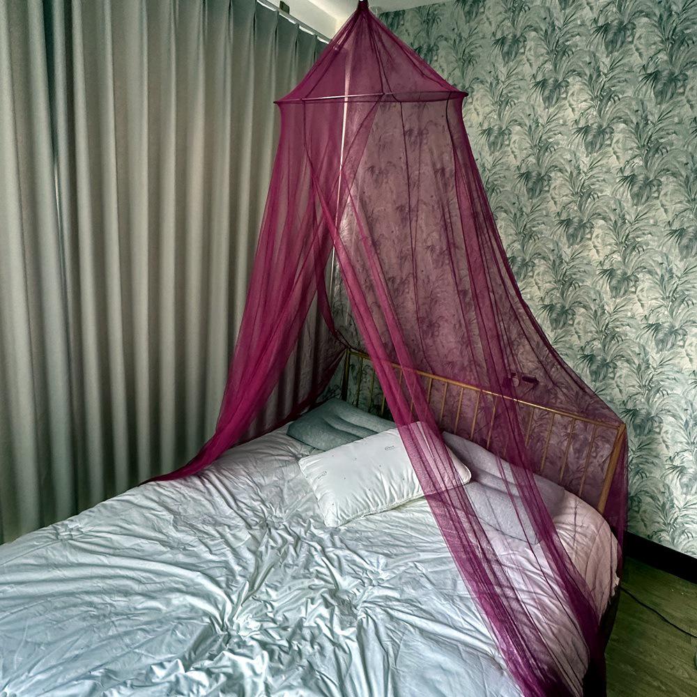 Princess Round Mosquito Net Curtain for Student Dorms