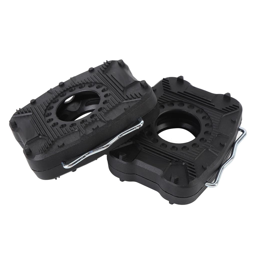 1 Pair Cycle Pedal Adapter Nylon Alloy Anti Slip Cycle Pedal Flat Support Converter for Road Cycle