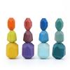 Color beech stone stacked music children's educational toys
