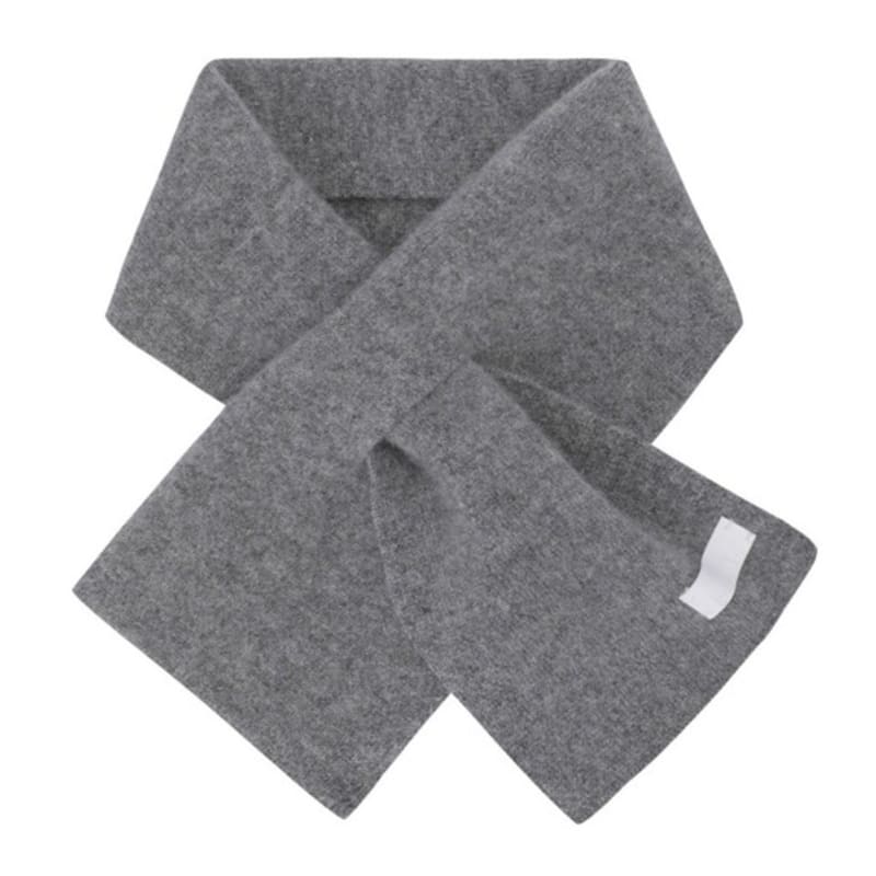 LE CACHEMIRE Petite Écharpe en Cachemire (Gris) D7AJW25002GYX