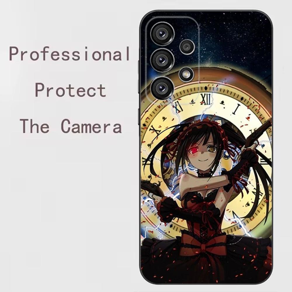 Tokisaki Kurumi Date a Live Phone Case For Samsung Galaxy A13,A21s,A22,A31,A32,A52,A53,A71,A80,A91 Soft Black Shell
