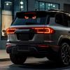 Flexible LED Car Lamp Programmable Devil Eye Light Eye Catching LED Car Display for Creative Vehicle & Business Lighting