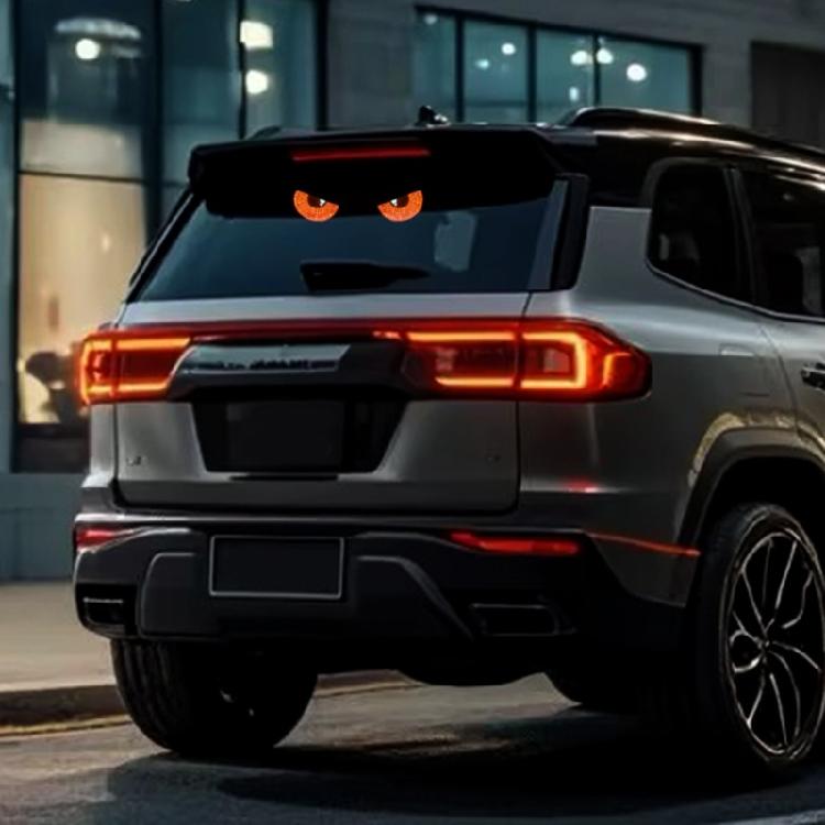 Flexible LED Car Lamp Programmable Devil Eye Light Eye Catching LED Car Display for Creative Vehicle & Business Lighting
