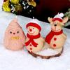 3D Christmas Silicone Candle Mold Scarf Snowman Elk Silicone Mold DIY Christmas Tree Car Shapes Ideal Festive Home Decor Gifts