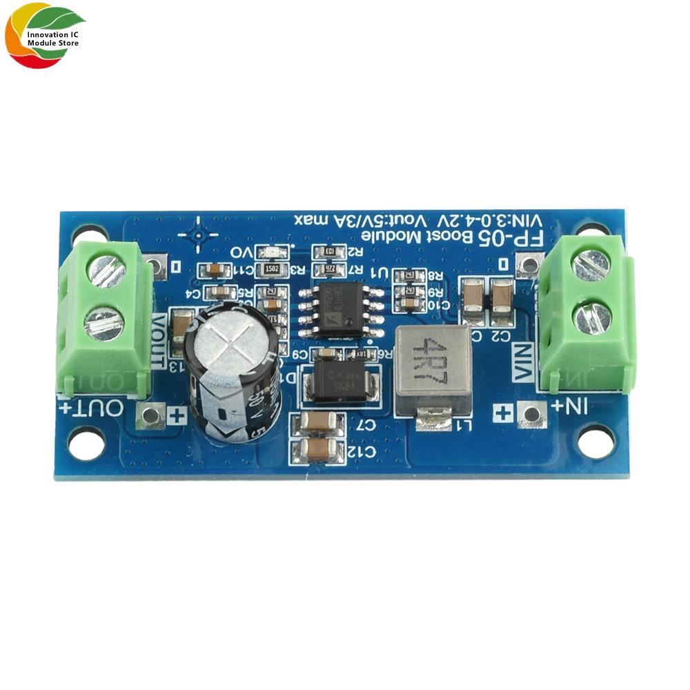 DC-DC Step-up Module 20W Boost Module Supports 3.3V 5V to 5V 12V Regulated Power Supply Module Low Temperature Operation