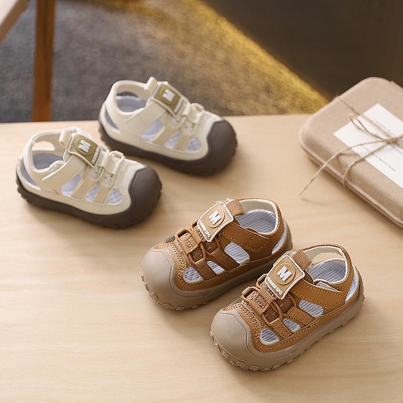 Baby Summer Toddler Sandals With Breathable Synthetic Leather For Boys Girls