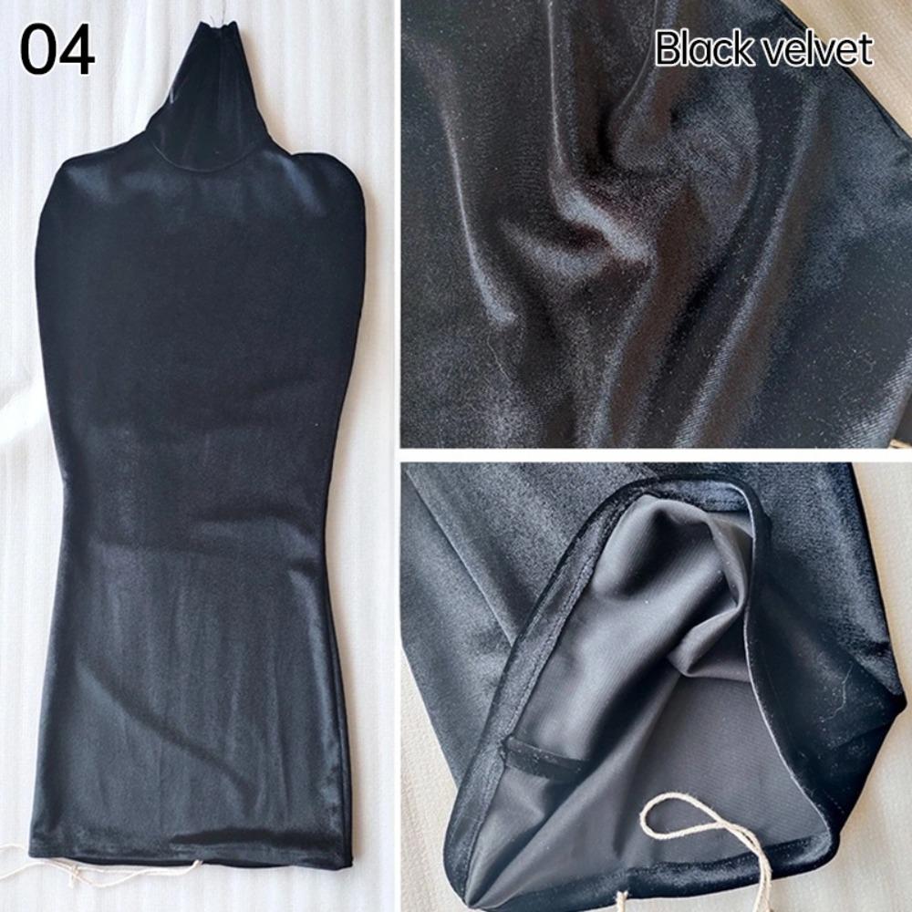 Stretchable Mannequin Bottoming Shirt Velvet Display Cover Replacement Cloth Cover Adjustable Replacement Bridal Shops Cover