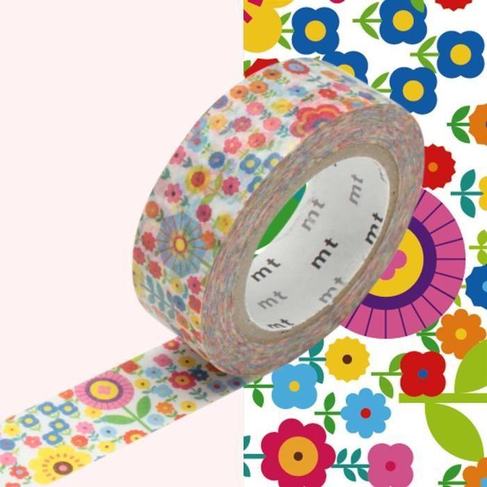 MT EX Motif Liberty fleurs multicolores
