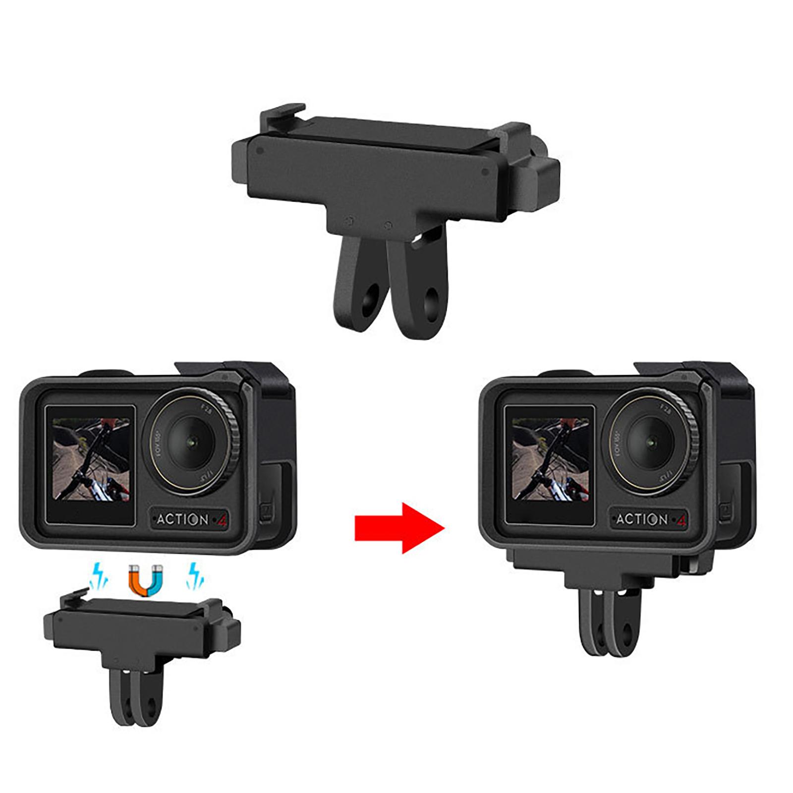 

Складной магнитный держатель для спортивной камеры Dji Osmo Action 5 Pro/4/3, быстросъемный адаптер, удлинитель, крепление, аксессуары