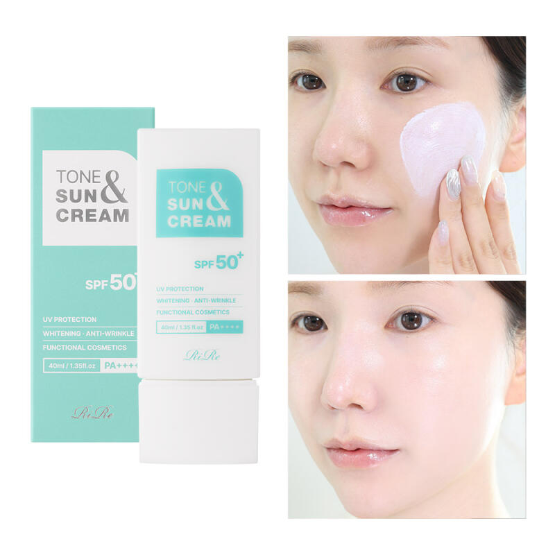 RIRE Tone & Sun Cream / Blue Light Blocking, Tone-Up Sun Cream Tone and Sunscreen