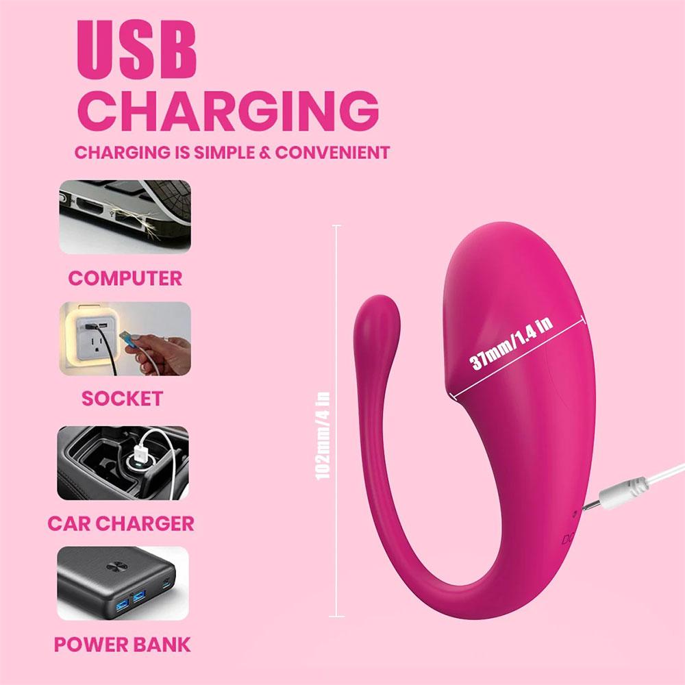 APP Control G Spot Dildo Vibrator Wireless Bluetooth Clitoris Stimulator Wearable Love Egg Adult Sex Toys for Women